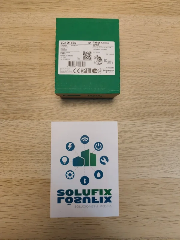 Schneider Electric Telemecanique TeSys LC1D18B7 NUEVO